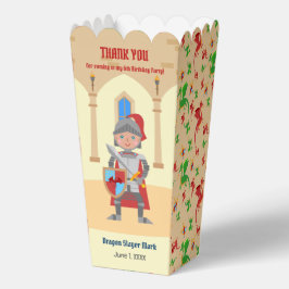 Caja Para Regalos Dragon Slayer Knight Boy Birday Party