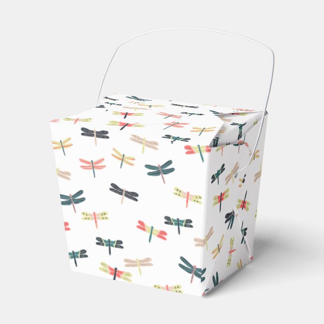 Caja Para Regalos Dragonflies by Origami Prints (Front Side)