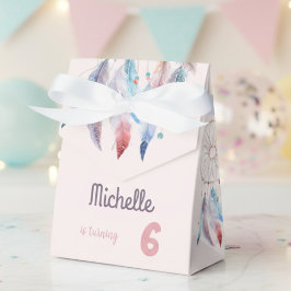 Caja Para Regalos Dream Big Boho Dreamcatcher Birthday