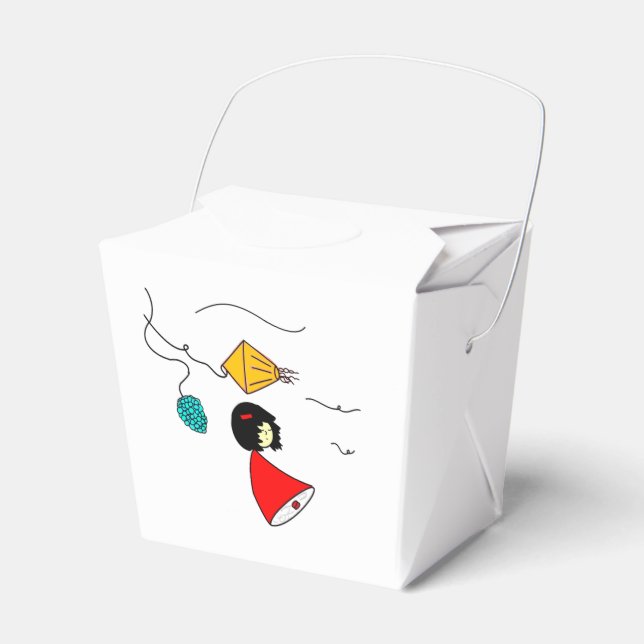 Caja Para Regalos Dream Chica Take Out Box (Front Side)