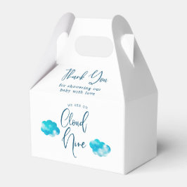 Caja Para Regalos Dreamy Clouds Boy Baby Shower