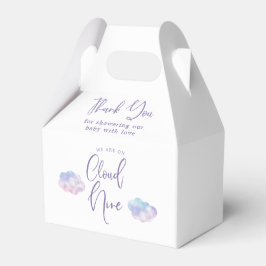 Caja Para Regalos Dreamy Clouds Chica Baby Shower