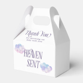 Caja Para Regalos Dreamy Clouds Heaven enviado Chica Baby Shower