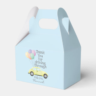 Caja Para Regalos Drive by Baby Shower Parade Baby Blue para Boy