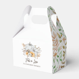 Caja Para Regalos Ducha de Baby Shower Otoño Enamorada