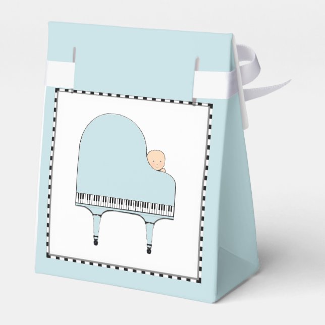 Caja Para Regalos Ducha de Bebé (Reverso)