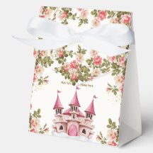 Ducha de Bebé Castillo de Cuento de Hadas Rosa Flo