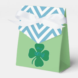 Caja Para Regalos Ducha de bebé con temática irlandesa Favor Box