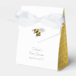 Caja Para Regalos Ducha de Bebé de Abeja de Miel