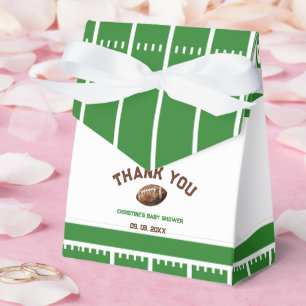 Caja Para Regalos Ducha de Bebé de Fútbol al Agua 