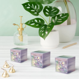 Caja Para Regalos Ducha de Bebé del Dragón de Fantasía Pastel
