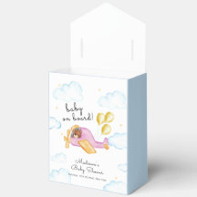 Ducha de bebé del osito de peluche piloto globo av