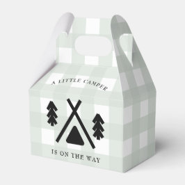 Caja Para Regalos Ducha de bebé en camping