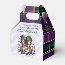 Caja Para Regalos Ducha de Bebé Gemini Zodiaco 4"w x 2.5"l x 5"h