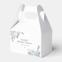 Ducha de Bebé Niño Floral Azul Polvoriento AUSHA