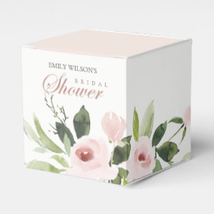 CAJA PARA REGALOS DUCHA DE BRIDAL DE LA ROSA DE LA ROSA DE LA ROSA D