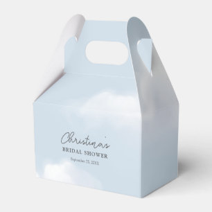 Caja Para Regalos Ducha de novia azul Cloud 9