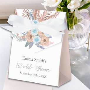 Caja Para Regalos Ducha de Novia Boho Flowers Ducha de Novia