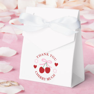 Caja Para Regalos Ducha de Novia Cereza Dulce