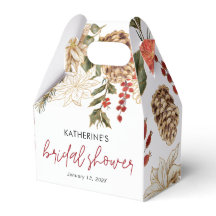 Ducha de Novia de Navidad de Invierno