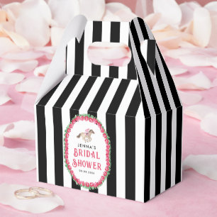 Caja Para Regalos Ducha de Novia Derby de Carreras de Caballos