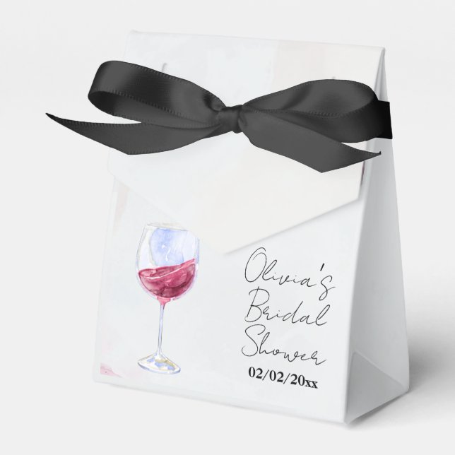 Caja Para Regalos ducha de novia en la bodega (Front Side)