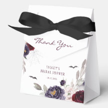 Ducha de Novia Floral de Halloween