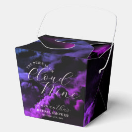 Caja Para Regalos Ducha de novia Nube nueve Celestial Galaxia Negra
