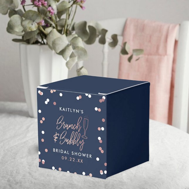 Caja Para Regalos Ducha nupcial de Brunch & Bubbly Confetti (Subido por el creador)