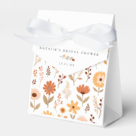 Caja Para Regalos Ducha nupcial floral elegante