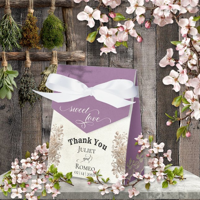 Caja Para Regalos Dulce Amor - Lavanda (Subido por el creador)