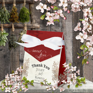 Caja Para Regalos Dulce Amor - Rojo