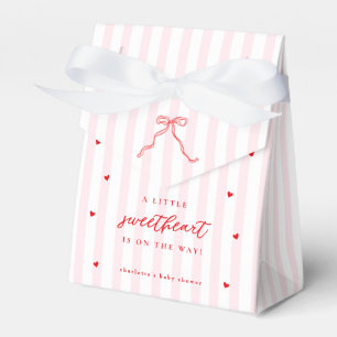 Caja Para Regalos Dulce Corazón Arco Regalo para Baby Shower
