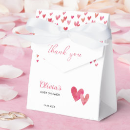 Caja Para Regalos Dulce corazón Bebé ducha Gracias