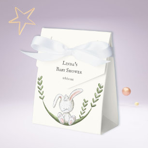 Caja Para Regalos Dulce Cumpleaños de Conejo del Bosque