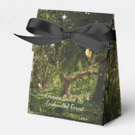 Caja Para Regalos Dulce de bosque encantado 16 hadas iluminando con 