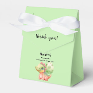 Caja Para Regalos Dulce Dinosaurio Bebé Acuarela Baby Shower