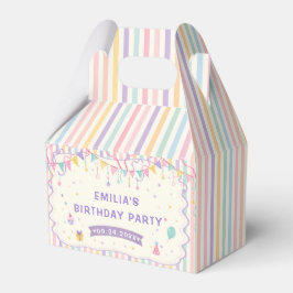 Caja Para Regalos Dulce Fiesta de Cumpleaños