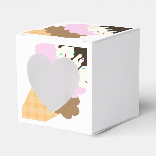 Caja Para Regalos Dulce helado (Anverso)