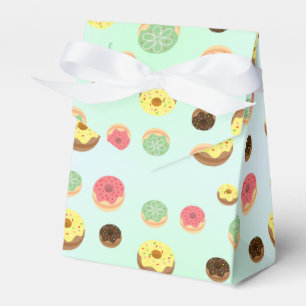 Caja Para Regalos dulce lindo donuts fiesta de cumpleaños Girly patr