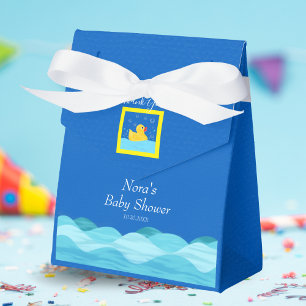 Caja Para Regalos Dulce Pato de Goma Burbujas Baby Shower