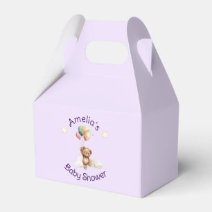 Caja Para Regalos Dulce Pequeño en Camino Azafrán Baby Shower