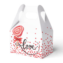 Dulce regalo de Día de San Valentín de amor de dul