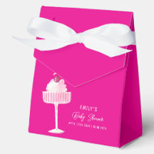 Dulce rosa Cherry Brunch Champagne Baby Shower