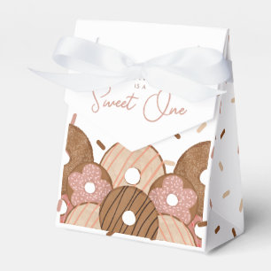 Caja Para Regalos Dulce Un Chica Donut Cumpleaños