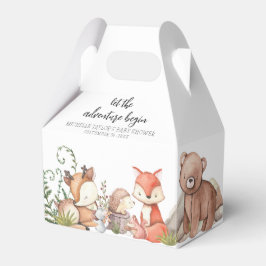 Caja Para Regalos Dulce Woodland Bebé