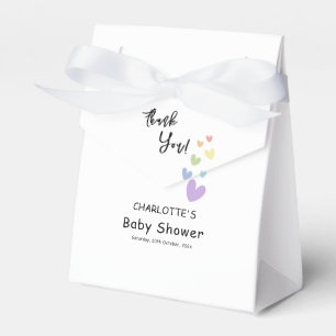 Caja Para Regalos Dulce y Colorido Cumpleaños de Bebé