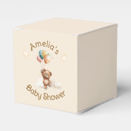 Caja Para Regalos Dulce y pequeño en el camino hacia un Baby Shower 