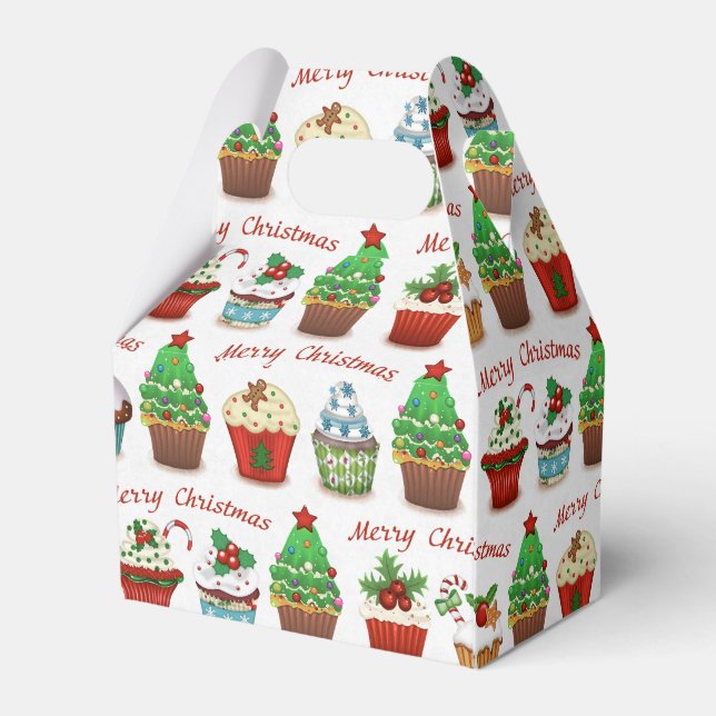 Caja Para Regalos dulces navidades (Reverso)
