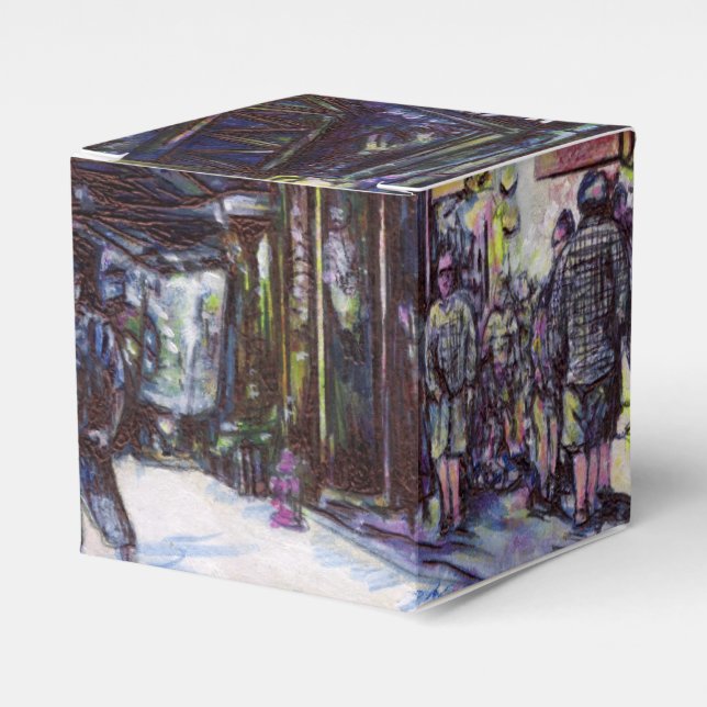 Caja Para Regalos Dustar el piano (Costado Anverso)